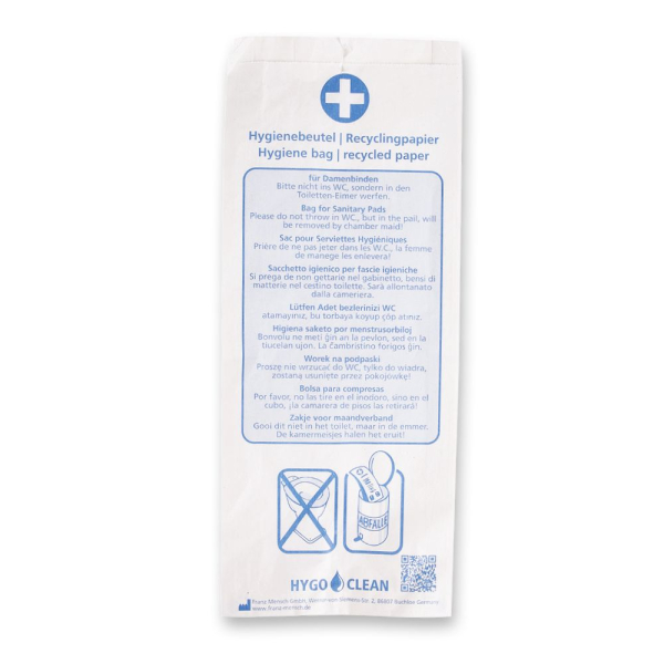 Hygienebeutel aus Papier - 1.000 Stck.